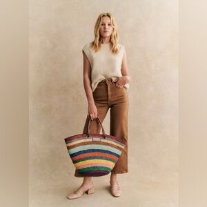 Sezane Le Crop Coffee 6/38